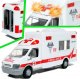 Auto Metalowe Karetka Pogotowia Ambulans Światło / Dźwięk 1