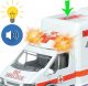 Auto Metalowe Karetka Pogotowia Ambulans Światło / Dźwięk 1
