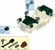 Klocki Wojsko GAZ-67 Gazik Czapajew Auto Terenowe 112 el kom.LEGO 7