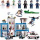 Klocki Miasto Siedziba Posterunek Policji z Karetką 606el. Kom.LEGO 1