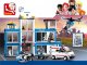 Klocki Miasto Siedziba Posterunek Policji z Karetką 606el. Kom.LEGO 7