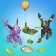 Mattel Mega Bloks Pokemon Umbreon I Espeon Hgc21 15