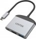 Stacja/replikator Unitek USB-C na HDMI 8K, USB-A, USB-C 100W (D1102A) 1