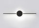 Kinkiet Toolight KINKIET ŁAZIENKOWY LED ROUND BLACK 80CM APP850-1W 1