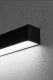 Kinkiet Thoro Lampa natynkowa Pinne TH.238 Thoro LED 50W 4000K listwa ścienna czarna 4