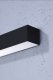 Kinkiet Thoro Lampa natynkowa Pinne TH.238 Thoro LED 50W 4000K listwa ścienna czarna 5