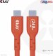 Kabel USB Club 3D USB-C - USB-C 3 m Czerwony (CAC-1513) 11