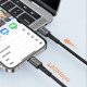 Kabel USB Mcdodo USB-C - Lightning 1.2 m Czarny (CA-2850) 4