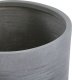 Beliani Doniczka 26 x 26 x 25 cm szara SAMOS 3