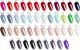 Cosmetics Zone Cosmetics Zone Lakier hybrydowy brokatowy srebrny 7ml  Just Angel 343 5