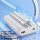 Powerbank Awei AWEI PowerBank P169K 20000mAh 22.5W czarny/black wyświetlacz + kable PD/Lightning 3