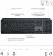 Klawiatura Logitech MX Keys S Bezprzewodowa Graphite US (920-011587) 5