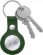 Crong Brelok Crong Leather Case with Key Ring Apple AirTag (zielony) 2