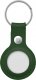 Crong Brelok Crong Leather Case with Key Ring Apple AirTag (zielony) 3