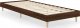 vidaXL Rama łóżka, brązowy dąb, 75x190 cm, materiał drewnopochodny 2
