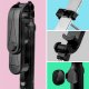 4kom.pl Uchwyt do telefonu Selfie Stick Bluetooth Statyw uchwyt na telefon z pilotem Bluetooth tripod Czarny 7