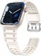 Hurtel Strap Triple Protection pasek Apple Watch SE, 8, 7, 6, 5, 4, 3, 2, 1 (41, 40, 38 mm) opaska bransoleta beżowy 9