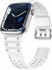 Hurtel Strap Triple Protection pasek Apple Watch Ultra, SE, 8, 7, 6, 5, 4, 3, 2, 1 (49, 45, 44, 42  mm) opaska bransoleta biały 9