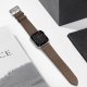 Hurtel Strap Leather skórzany pasek Apple Watch SE, 8, 7, 6, 5, 4, 3, 2, 1 (41, 40, 38 mm) opaska bransoleta ciemnobrązowy 4