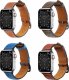 Hurtel Strap Leather skórzany pasek Apple Watch SE, 8, 7, 6, 5, 4, 3, 2, 1 (41, 40, 38 mm) opaska bransoleta ciemnobrązowy 6