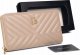 LuluCastagnette Duży, pikowany portfel damski w typie piórnika NoSize 1