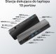 Stacja/replikator Unitek 12w1, HDMI 8K, USB 4, 100W (D1079A) 2