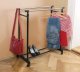 Home Life MOBILNY STOJAK PODWÓJNY NA UBRANIA NA KÓŁKACH WIESZAK 3