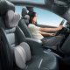Baseus Dodatkowa poduszka lędźwiowa do samochodu Baseus Comfort Ride (szary) 9
