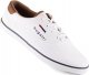 Bugatti Buty sportowe trampki męskie białe Bugatti LL153144 44 4