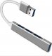 HUB USB Alogy HUB Alogy USB na 4 porty USB 3.0 USB-A 5GB/s Adapter rozdzielacz portów rozdzielnik koncentrator sieciowy 8