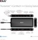 HUB USB Club 3D Club3D Thunderbolt4 11-in-1 HUB > 3xThunderbolt/3xUSB  St/Bu retail 11