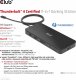 HUB USB Club 3D Club3D Thunderbolt4 11-in-1 HUB > 3xThunderbolt/3xUSB  St/Bu retail 8