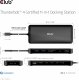 HUB USB Club 3D Club3D Thunderbolt4 11-in-1 HUB > 3xThunderbolt/3xUSB  St/Bu retail 9