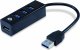 HUB USB Conceptronic CONCEPTRONIC USB-Hub 4-Port 3.0  ->4x3.0 +TypC A o.Netzt. sw 3