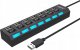 HUB USB Retoo HUB USB ROZDZIELACZ 7 PORTÓW ROZGAŁĘŹNIK USB 2.0 6
