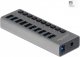 HUB USB Delock Externer SuperSpeed USB Hub mit 10 Ports + Schalter 1