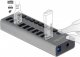 HUB USB Delock Externer SuperSpeed USB Hub mit 10 Ports + Schalter 1