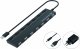 HUB USB Conceptronic CONCEPTRONIC USB-Hub 7-Port 2.0  ->7x2.0 extra m.Netzteil sw 1