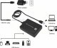HUB USB Conceptronic CONCEPTRONIC USB-Hub 4-Port 3.0  ->4x3.0       m.Netzteil sw 1