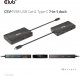 HUB USB Club 3D Club3D USB-7-in1-HUB USB-C > 2xDP/2xUSB/2xUSB-C/RJ45 100W retail 12