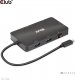 HUB USB Club 3D Club3D USB-7-in1-HUB USB-C > 2xDP/2xUSB/2xUSB-C/RJ45 100W retail 2