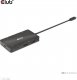 HUB USB Club 3D Club3D USB-7-in1-HUB USB-C > 2xDP/2xUSB/2xUSB-C/RJ45 100W retail 3