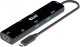HUB USB Club 3D Club3D hub USB-C (USB4), 6-in-1 Hub s HDMI 8K60Hz/4K120Hz, 2xUSB-A, RJ45 a 2xUSB-C, 1xData, 1xPD - nabíjení 100W 2