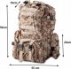 Plecak turystyczny Verk 48.5 l Beżowy 6
