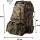 Plecak turystyczny Verk 48.5 l Zielony 7