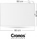 Grzejnik Cronos Panel grzewczy IR CRONOS Synthelith PRO CRP-600TWP Grey 11