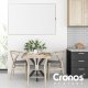 Grzejnik Cronos Panel grzewczy IR CRONOS Synthelith PRO CRP-600TWP Grey 1