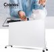 Grzejnik Cronos Zestaw Panel grzewczy IR CRONOS Carbon P1000 White + Termostat WiFi + Nogi 10