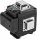 Heckermann Zestaw Poziomica laserowa Heckermann 16 linii 4DJ LCD + tyczka pomarańczowa 3,4m + okulary + tarcza + bateria 5