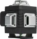 Heckermann Zestaw Poziomica laserowa Heckermann 16 linii 4DJ LCD + tyczka pomarańczowa 3,4m + okulary + tarcza + bateria 8